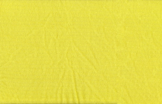 Yellow fabric texture background