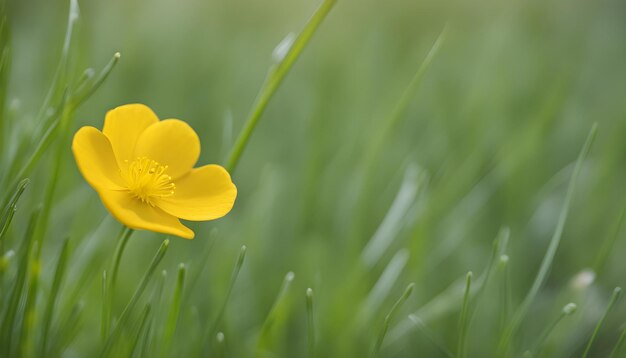 a yellow flower with rain drops on it