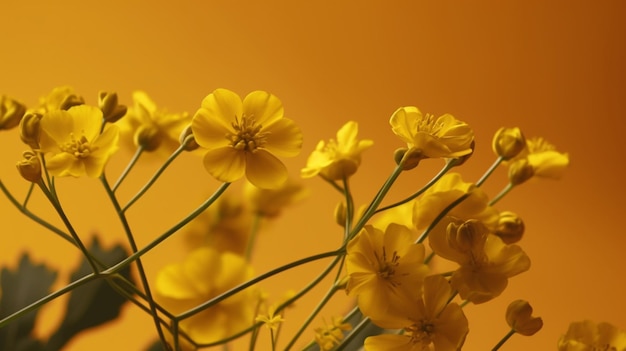 Yellow flowers