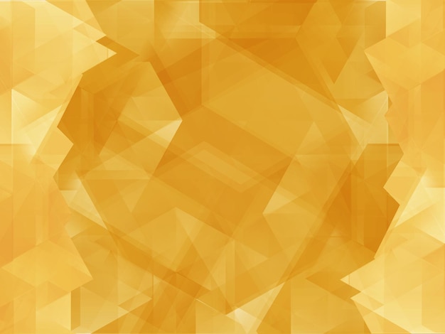 Yellow Geometric Abstract