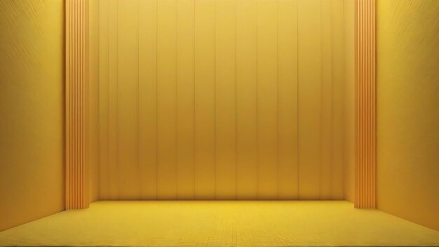 Yellow gradient background empty square backdrop illustration with copy space