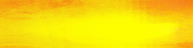 Yellow gradient panorama background with copy space for text or your images
