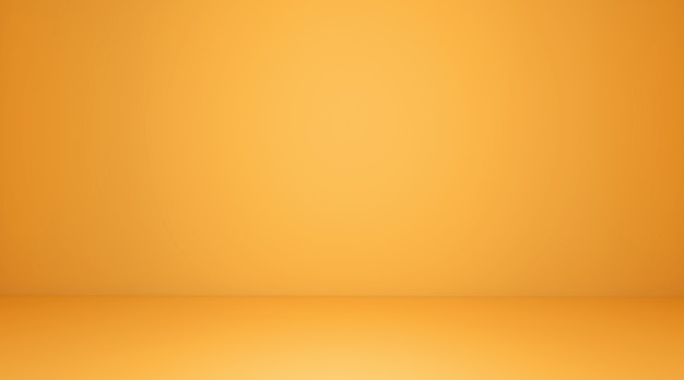 Yellow gradient room background