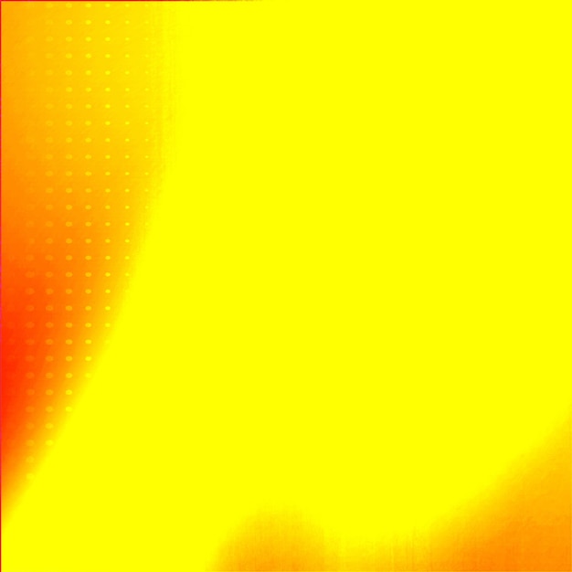 Yellow gradient square abstract background