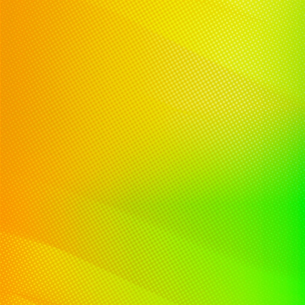 Photo yellow gradient square background with space for your image or text