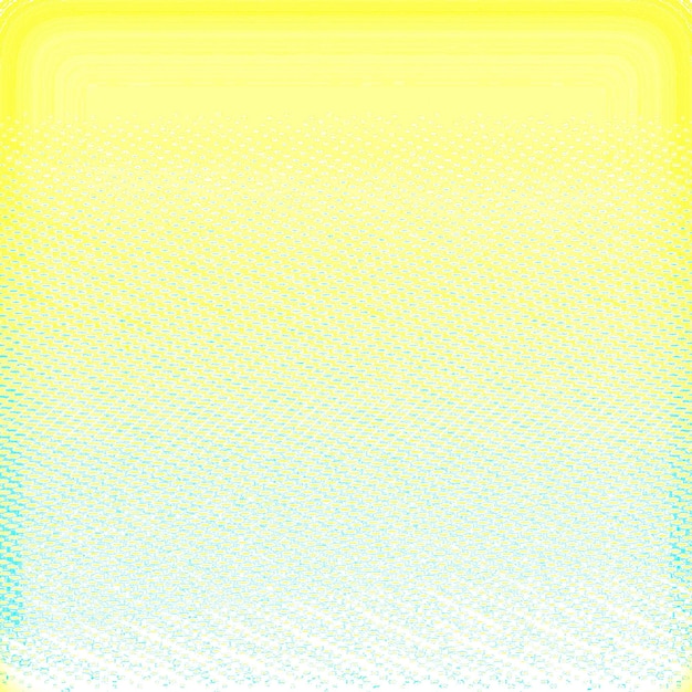 Yellow gradient square banner background