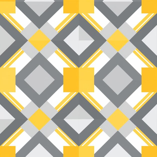 A yellow and gray background with a gray and white diamond in the middle.