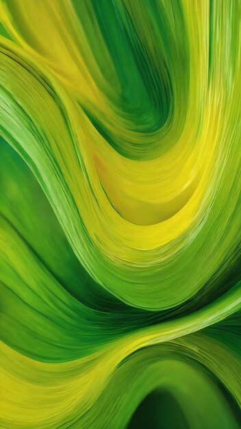 Yellow and green abstract natural background