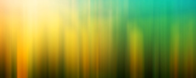 Yellow green banner blurred in fast motion abstract background