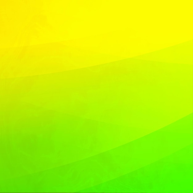 Yellow to green gradient square background