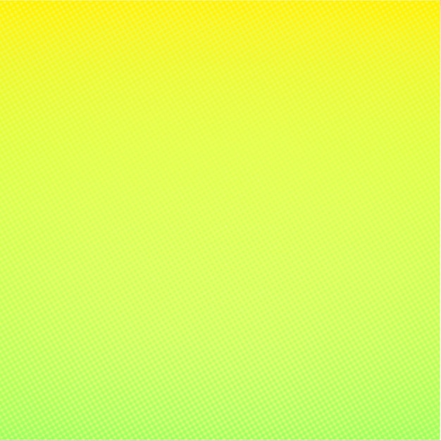 Yellow and green gradient square banner template