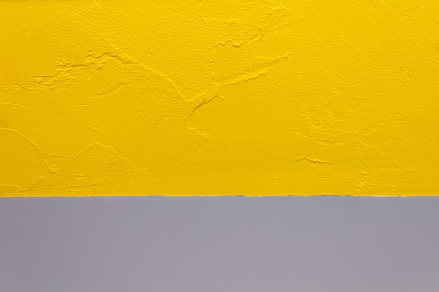 Yellow grey color block background.