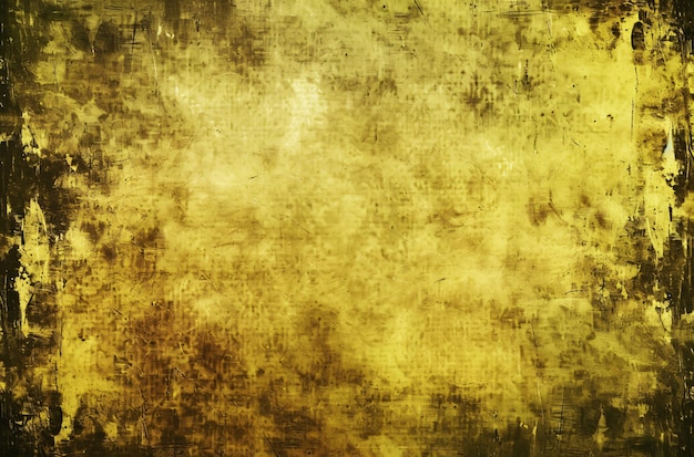 Foto consistenza di sfondo grunge gialla