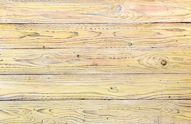 Yellow horizontal wooden background