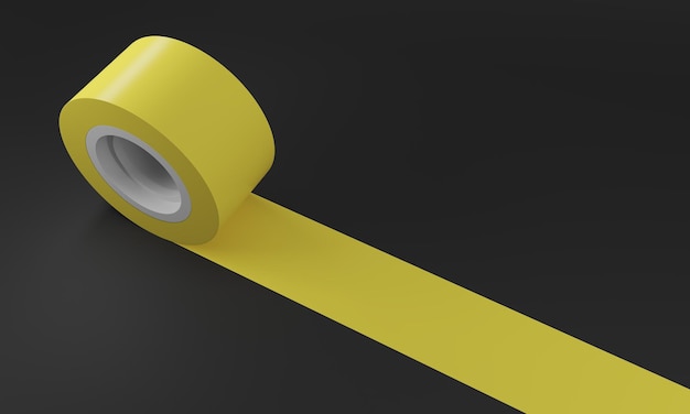 Photo yellow insulating tape