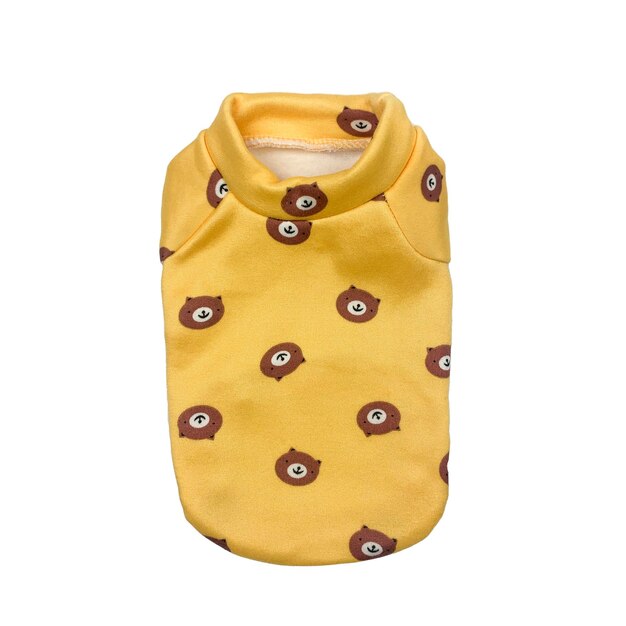 yellow jacket for dog and cat home pet