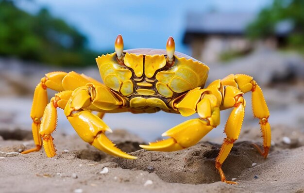 Yellow land crab