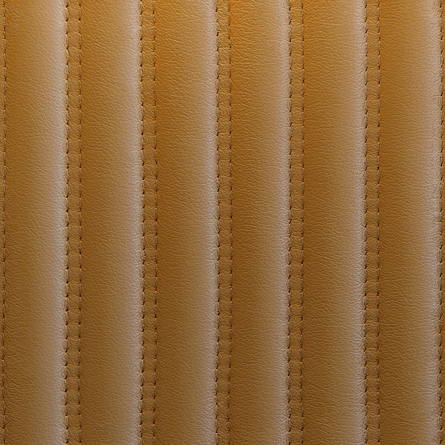 Yellow leather surface