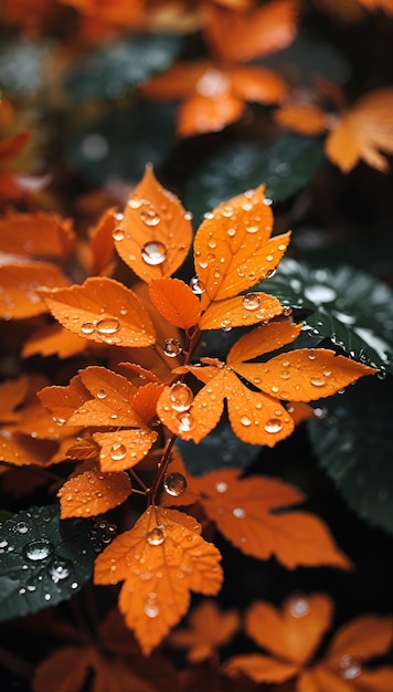 yellow leaves