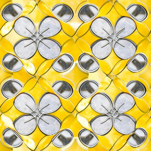 Yellow lemons are arranged in a pattern