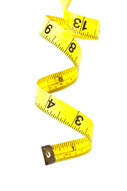 Yellow measuring tape