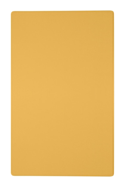 Yellow notebook isolated on white