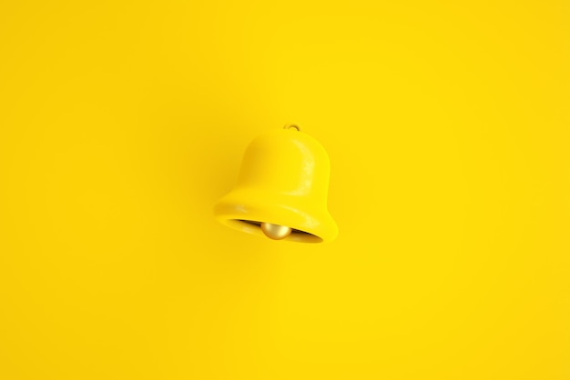 Yellow notification bell