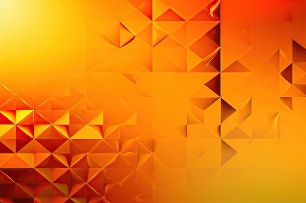 Yellow orange abstract background geometric shapes color gradient