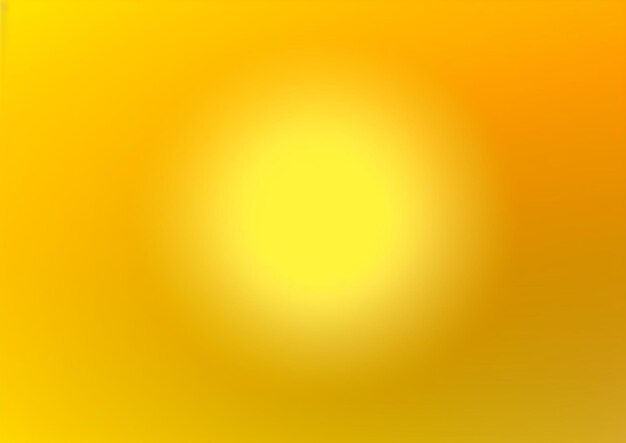 Photo yellow and orange background with a sun in the middle generative ai