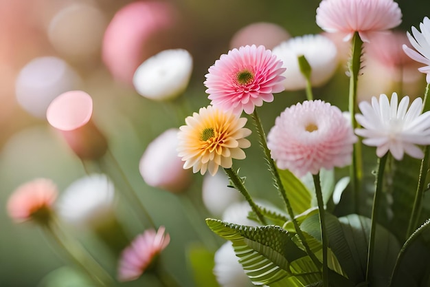 黄色とオレンジ色の花