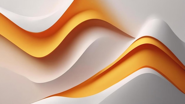 Yellow and orange gradient layers background