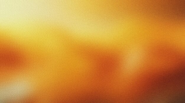 Yellow orange noisy blurred gradient abstract background