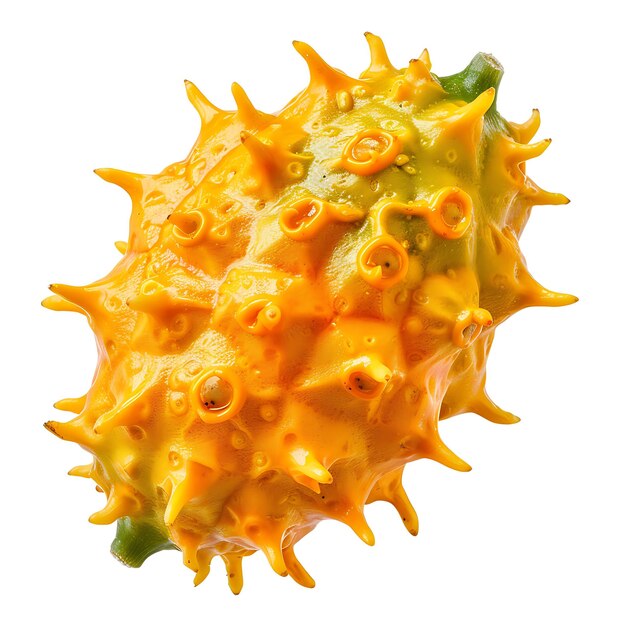 Photo a yellow and orange object with the word virus on it