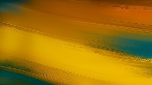 A yellow and orange painting