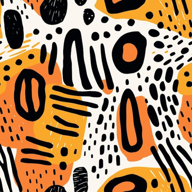 A yellow and orange pattern with the word " o " on it.