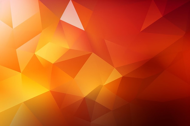 Yellow orange red brown abstract background for desig Wide Panoramic AI generated