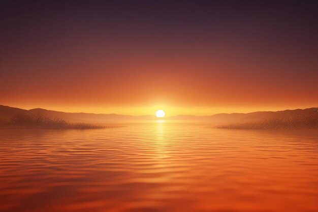 Photo yellow orange sunset dawn blurred monophonic background texture pattern wallpaper