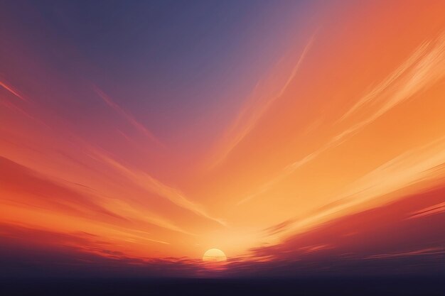 Yellow orange sunset dawn blurred monophonic background texture pattern wallpaper