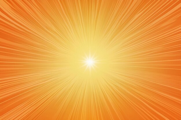 Yellow and orange unusual background with subtle rays of light stock illustration