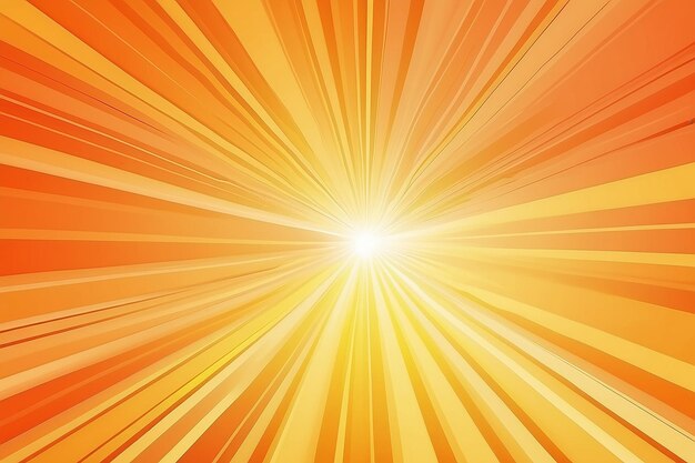 Photo yellow and orange unusual background with subtle rays of light stock illustration