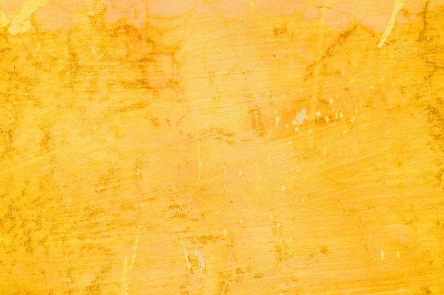 Foto sfondo muro giallo arancione con texture e illustrazione grunge vintage in difficoltà