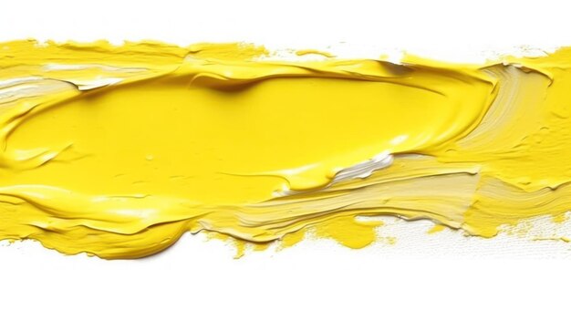 A yellow paint can be used to create a texture.