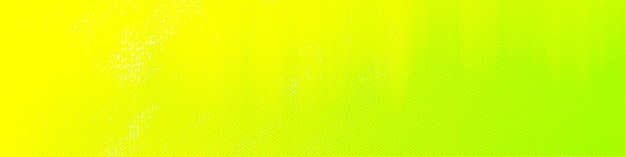 텍스트 또는 이미지 및 다양한 디자인 작업을 위해 복사 공간을 가진 노란색 배경 파노라마 배너