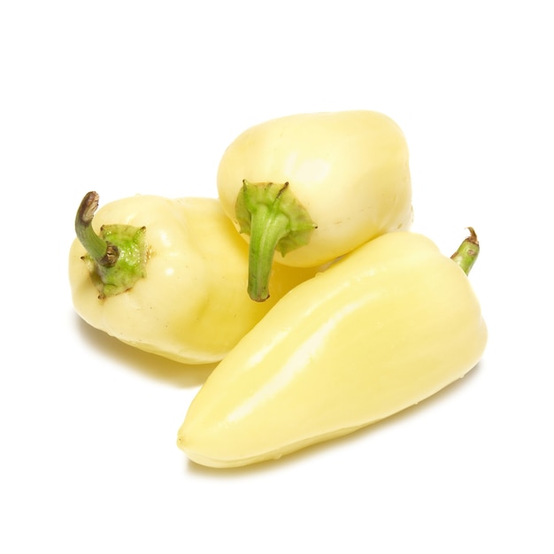 Yellow paprika isolated