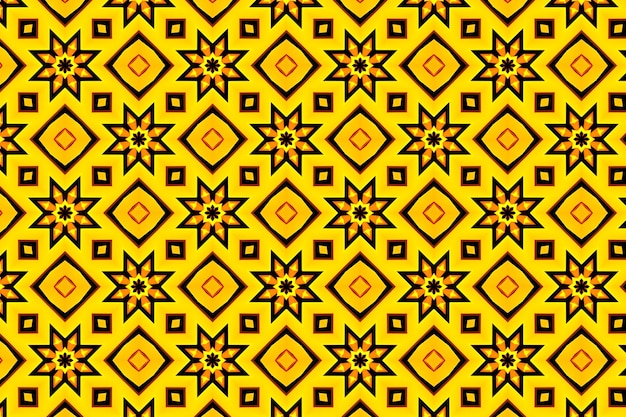 yellow pattern