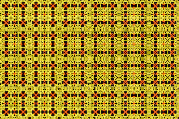 yellow pattern