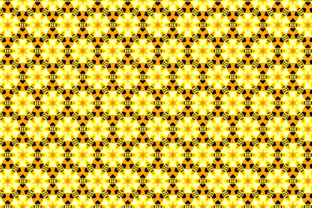 yellow pattern