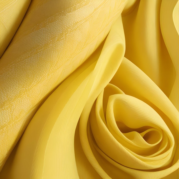 yellow patterned cloth texture