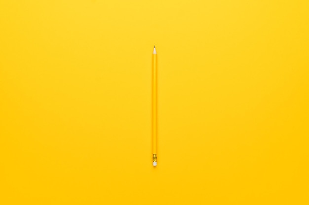 Photo yellow pencil