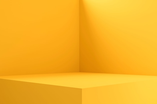 Yellow Product Background